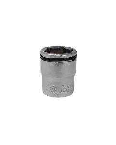 KKN3450A-5-8 image(0) - Ko-ken USA 3/8 Sq. Dr. SAE Nut Grip Chrome Socket in 5/8