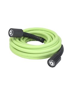 LEGHFZPW3425M image(0) - Legacy Manufacturing Flexzilla Pressure Washer Hose, 1/4" x 25�, 3100 PSI, M22 Fittings, ZillaGreen
