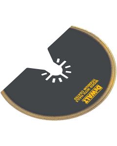DWTDWA4211 image(0) - DEWALT 1-1/4 In Titanium Oscillating Tool Blade Semi-Circle (1 Pack)