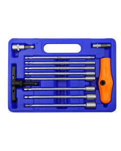 VIMNDE100 image(0) - VIM Tools VIM Tools 10-Piece Long in.E in. Torx Nut Driver Set