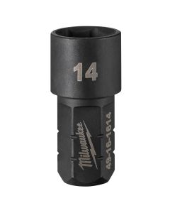 MLW49-16-1614 image(0) - Milwaukee Tool INSIDER Box Ratchet Socket 6 Point 14mm