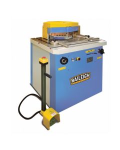 BLI1007269 image(0) - Baileigh SN-V04-MS - 220V 60 Hz 3 Phase 4 Gauge (6mm) Hydraulic Variable Angle Sheet Metal Notcher