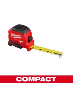 MLW48-22-1716 image(0) - Milwaukee Tool 16ft Compact Tape Measure