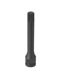 GRE11084ST image(0) - Grey Pneumatic 3/8" Drive x M8 Tamper Proof Triple Sq. 4" Length