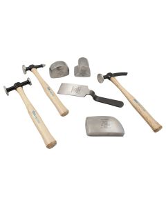 MRT647K image(0) - Martin Tools 7-Piece Body and Fender Repair Set with Hickory Handles