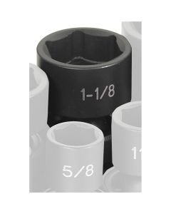 GRE2036U image(1) - Grey Pneumatic 1/2" Drive x 1-1/8" Standard Universal Socket