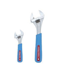 CHAWS-2CB image(0) - Channellock WS-2CB 2 Piece CODE BLUE Adjustable Wrench Set