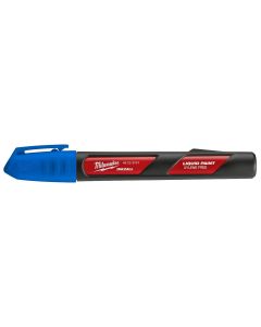 MLW48-22-3761 image(2) - Milwaukee Tool INKZALL Blue Liquid Paint Marker 12 Pack