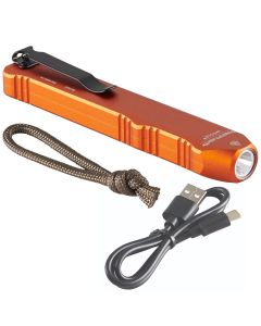 STL88820 image(0) - Streamlight Wedge - Includes USB-C Cord, Lanyard - Box - Orange