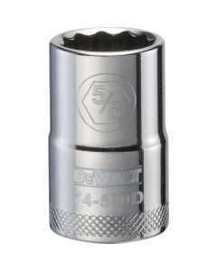 DWTDWMT74590OSP image(0) - DEWALT 001Pc 12Dr Socket-12Pt-5/8