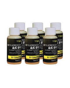 TRATP3820-1P6 image(1) - Tracer Products 1 oz bottles R-134a/PAG A/C dye 6 Pack