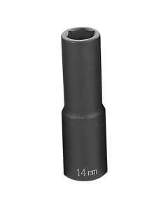 GRE2014MD image(0) - Grey Pneumatic 1/2" Drive x 14mm Deep Socket