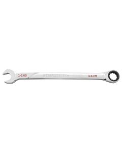 KDT86447 image(0) - GEARWRENCH 1-1/8 Inch 120XP Universal Spline XL Ratcheting Combination Wrench