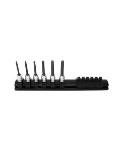 KKNRS2010MZ-6-L50 image(0) - Ko-ken USA RS2010MZ/6-L50 6 piece 1/4" Sq. Drive 50mm Z-Series Hex Bit Socket Set 2-6mm