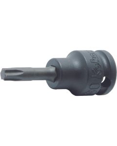 KKN13025-50-T25 image(0) - Ko-ken USA 13025.50-T25 3/8 Sq. Dr. TORX T25 Bit Socket - Length 50mm