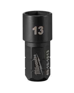MLW49-16-1613 image(0) - Milwaukee Tool INSIDER Box Ratchet Socket 6 Point 13mm