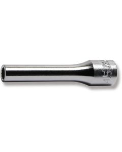 KKN2305M-4-5 image(0) - Ko-ken USA 2305M-4.5 1/4 Square Drive Socket 4.5 mm 12 Point Length 50 mm