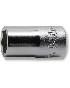 KKN2400A-5-16 image(0) - Ko-ken USA 2400A-5/16 1/4 Square Drive Socket 5/16 6 Point Length 22 mm