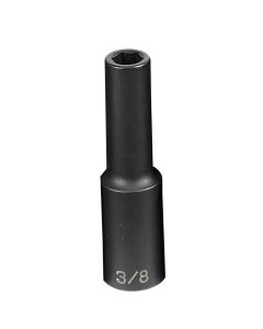 GRE2012D image(0) - Grey Pneumatic 1/2" Drive x 3/8" Deep Socket