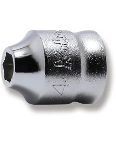 KKN2400MZ-4 image(0) - Ko-ken USA 2400MZ-4 1/4 Sq. Dr. Socket 4mm 6 point Length 14mm Z-series