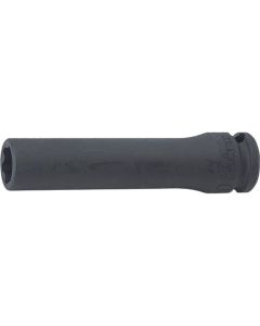 KKN13310M-15 image(0) - Ko-ken USA 13310M-15 3/8 Sq. Dr. Socket 15mm Surface Drive Length 80mm