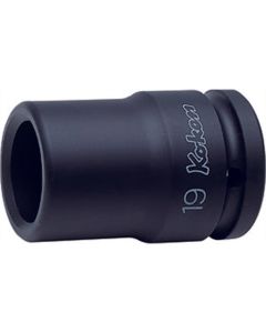 KKN18317M-20-5 image(0) - Ko-ken USA 18317M-20.5 1 Sq. Dr. Rear Wheel Nut Socket 20.5mm Square Length 72mm