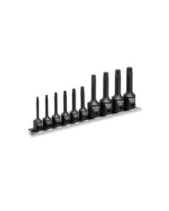TITAN 10 pc. Impact Torx Plus Bit Socket Set