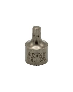 VIMIP40 image(0) - VIM Tools T40 TORX Plus, 3/8 Inch Square Drive One Piece Design, S2 Impact Quality