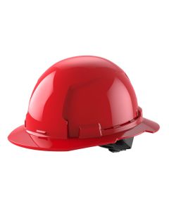 MLW48-73-1109 image(1) - Milwaukee Tool BOLT Red Full Brim Hard Hat w/4pt Ratcheting Suspension (USA) - Type 1, Class E