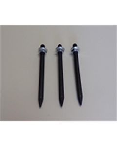 KILLER TOOLS AND EQUIPMENT 4" Weld Electrode, 3 pack