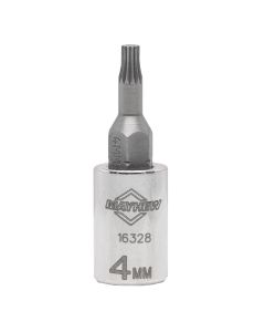Mayhew Mayhew 4 MM Triple Square Short Insert Socket Bit, 1/4-Inch Drive