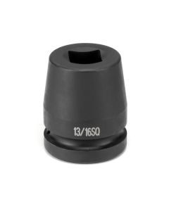 GRE4313SHD image(0) - Grey Pneumatic 1" Drive x 13/16" Square Heavy Duty - 4 Point Socket