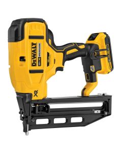 DWTDCN662D1 image(0) - DEWALT 20V MAX* XR 16 GA Cordless Straight Finish Nailer Kit