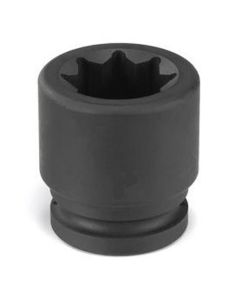 GRE3540S image(0) - Grey Pneumatic 3/4" Drive x 1-1/4" Standard - 8 Point Socket
