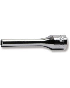 KKN2305M-3 image(0) - Ko-ken USA 2305M-3 1/4 Square Drive Socket 3 mm 12 Point Length 50 mm