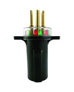 Innovative Products Of America 7-Way Round Pin Tractor Trailer Circuit Tester