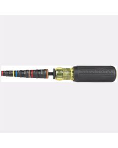 KLE32910 image(0) - Klein Tools 7-in-1 Impact Rated Flip Socket Set with Handle