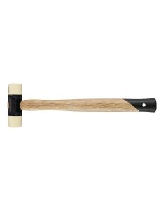 VESH7012 image(0) - Vessel Tools 8oz Soft Head Hammer with Air-dried Wood Handle