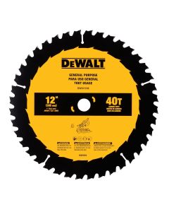 DWTDWA11240 image(0) - DEWALT 12 IN 40T SAW BLADE
