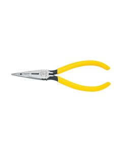 KLE71980 image(0) - Klein Tools Telephone Work Pliers, Needle-Nose Side-Cutters, Type L1, 6-1/2-Inch