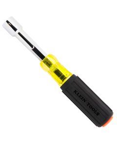 KLE654716 image(0) - Klein Tools Color-Coded Hollow-Shaft Heavy-Duty Nut Driver, 7/16-Inch
