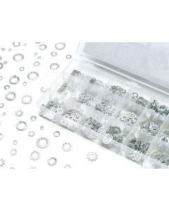 WLMW5218 image(0) - Wilmar Corp. / Performance Tool 720 Piece Washer Assortment