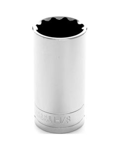 WLMW32636 image(0) - Wilmar Corp. / Performance Tool 1/2" Drive 1-1/8" 12pt Deep