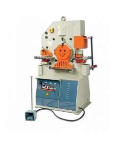 BLI1007812 image(0) - Baileigh SW-623 - 220V 3 Phase 62 Ton 5 Station Ironworker