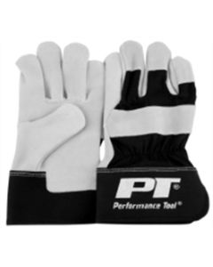 WLMW89020 image(0) - Wilmar Corp. / Performance Tool 3 Pair Leather Work Gloves