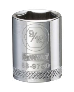 DWTDWMT88979OSP image(0) - DEWALT 001Pc 38Dr Socket-06Pt-9/16