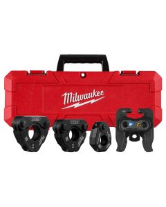 MLW49-16-2496X image(0) - Milwaukee Tool 1/2 Inch - 1 Inch IPS-P Pivoting Press Ring Kit for M12 FORCE LOGIC Press Tool