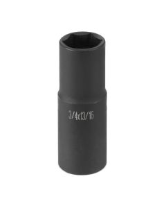 GRE2146DT image(0) - Grey Pneumatic 1/2" Drive x 3/4" & 13/16" Extra-Thin Wall Flip Socket