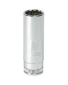 KDT80237 image(0) - GearWrench 1/4 Inch Drive 12 Point Deep Metric Socket 10mm