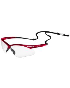 JCK50020 image(0) - Jackson Safety Safety Glasses - SG Series - Clear Lens - Red Frame - STA-CLEAR Anti-Fog